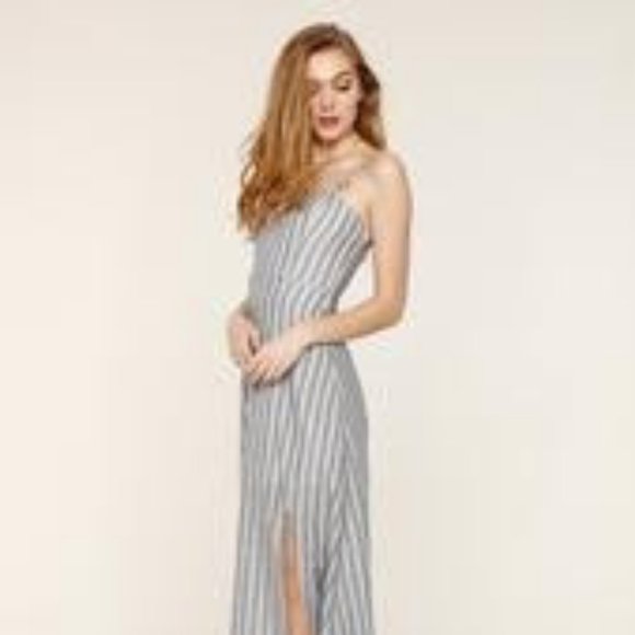 Heartloom Slit Midi Dress - Picture 1 of 5